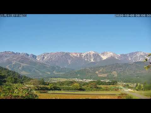 白馬村 野平地区 のライブ映像