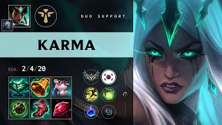 Karma Support vs Thresh - KR Challenger Patch 26.16
