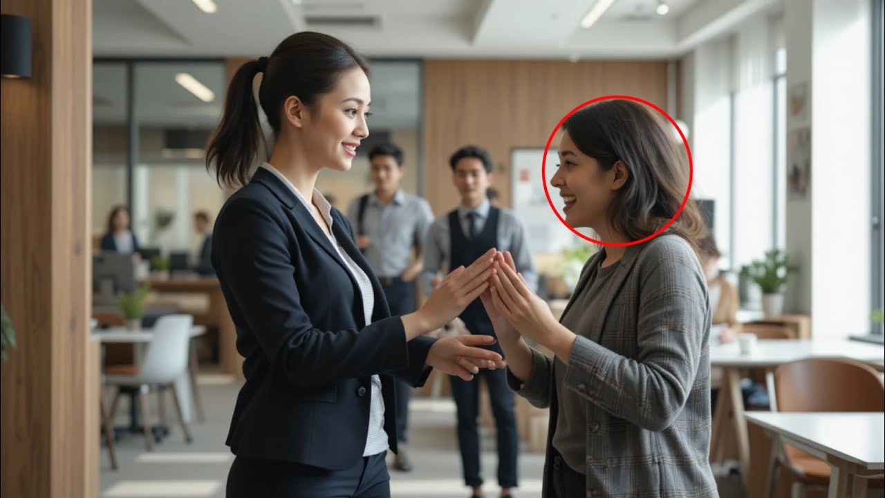 Shy Intern Used Sign Language for a Deaf Visitor — She Had No Idea the ...