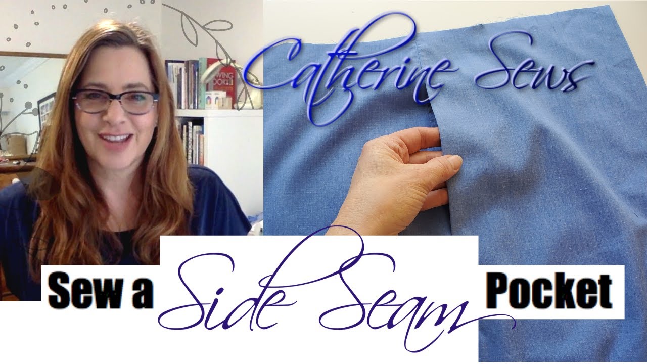 How to Sew a Side Seam Pocket - YouTube