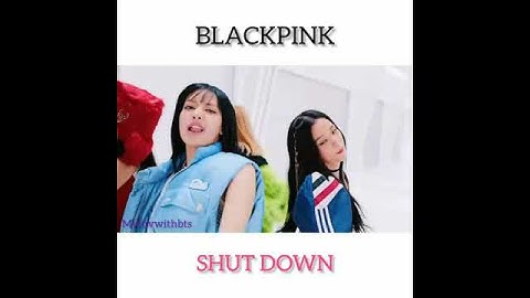 My new edit of blackpink - shut down 🔥❤️ #blackpink #shutdown #shorts #subscribe