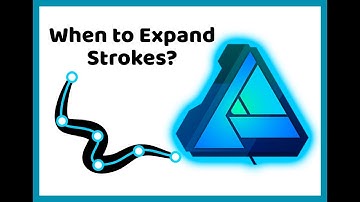 Affinity Designer Tutorial 2:  When to Expand Strokes?
