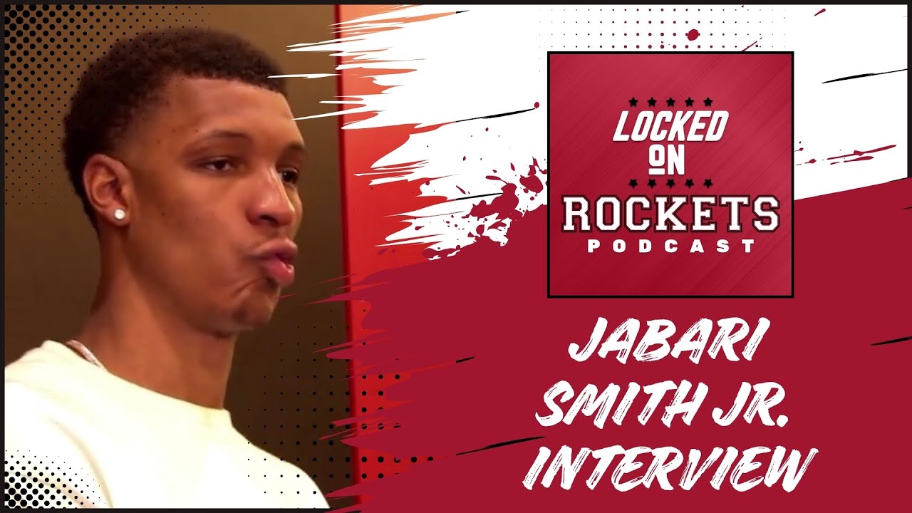 Jabari Smith Jr. | Postgame Houston Rockets Vs Golden State Warriors | 2025 NBA Playoffs