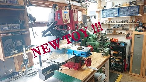 SIEG SX3.5 ZP Milling machine. New workshop toy