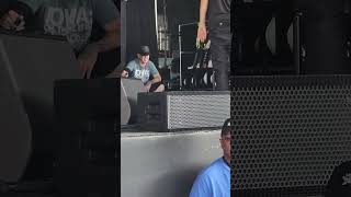 Celebrity Sid Wilson, his son on stage before show, Kelly also pops out! #slipknotlive #slipknot #sidwilson Wealth
