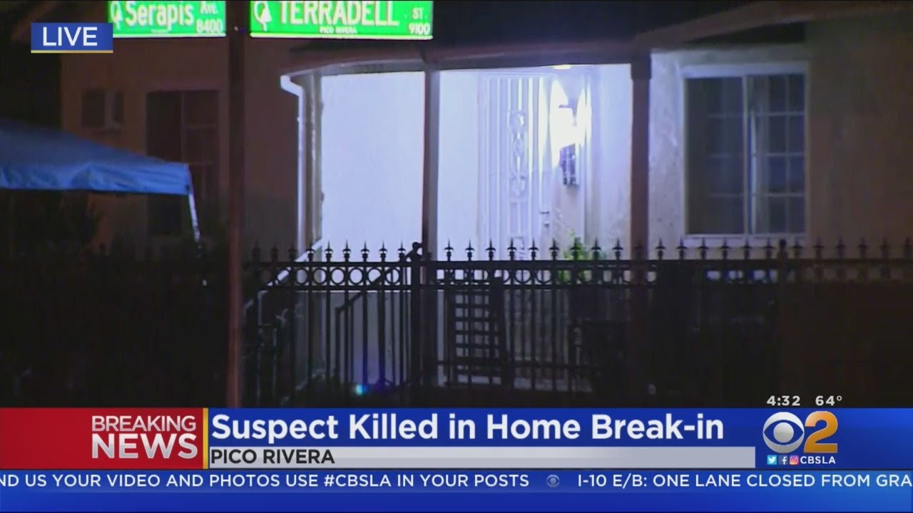One Burglar Killed, Second Wounded During Break-In At Pico Rivera Home ...