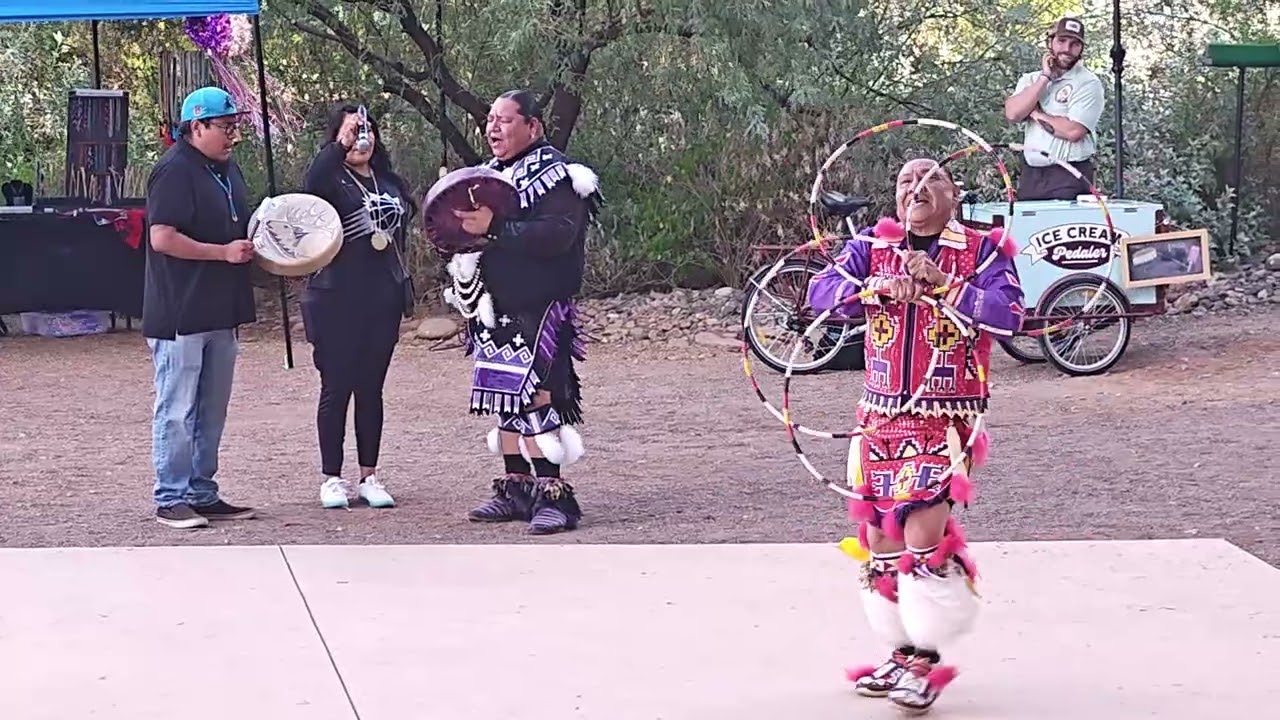Liberty Wildlife - Hoop Dance by Moontree Sinquah, 5 time Heard Museum World Champion