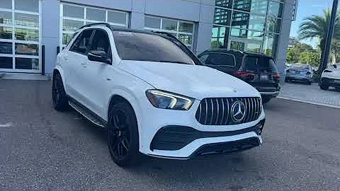 2021 Mercedes-Benz GLE 53  AMG 4MATIC SUV White