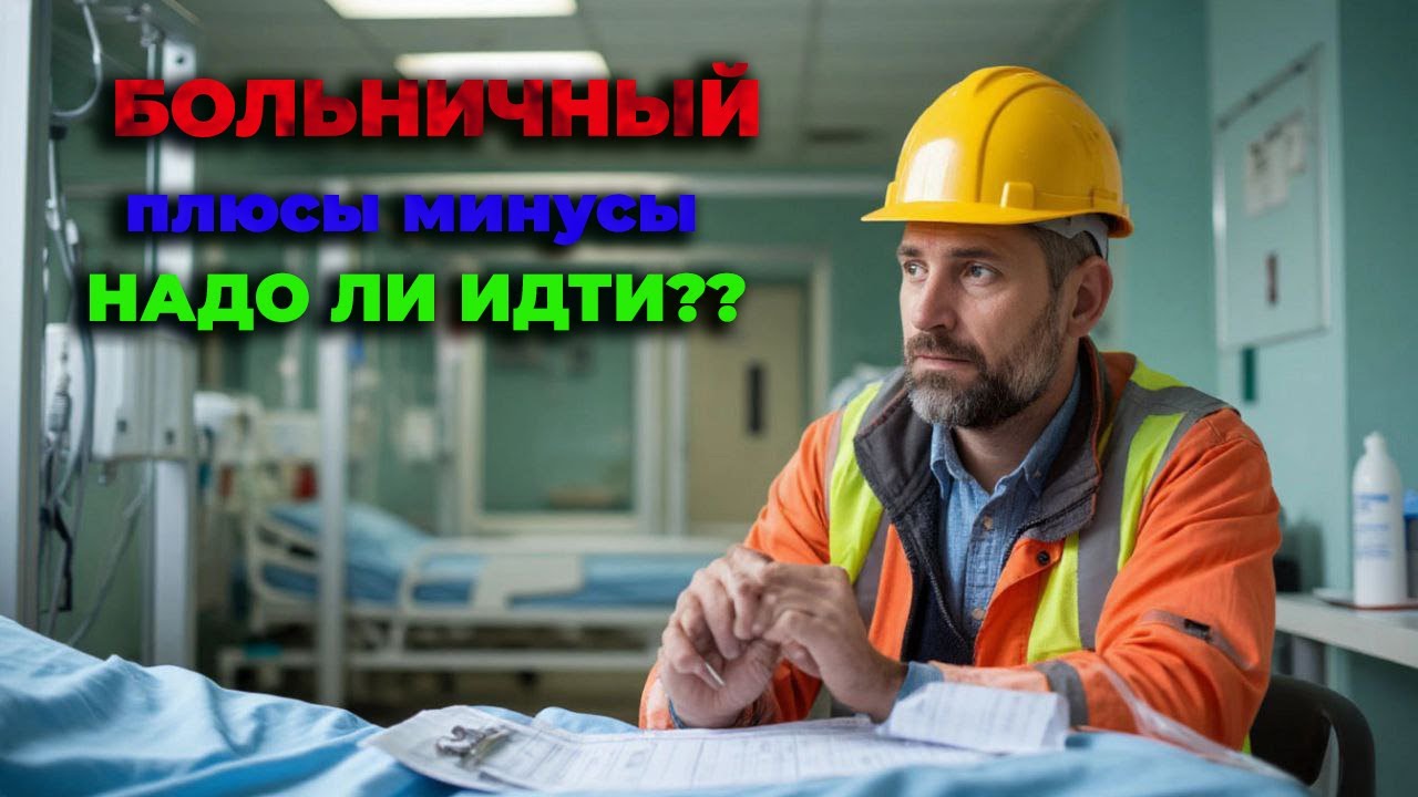 БОЛЬНИЧНЫЙ!!НАДО ЛИ ИДТИ??ПЛЮСЫ МИНУСЫ!!!