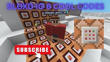 6 COOL CODES IN BLOXD IO!!!