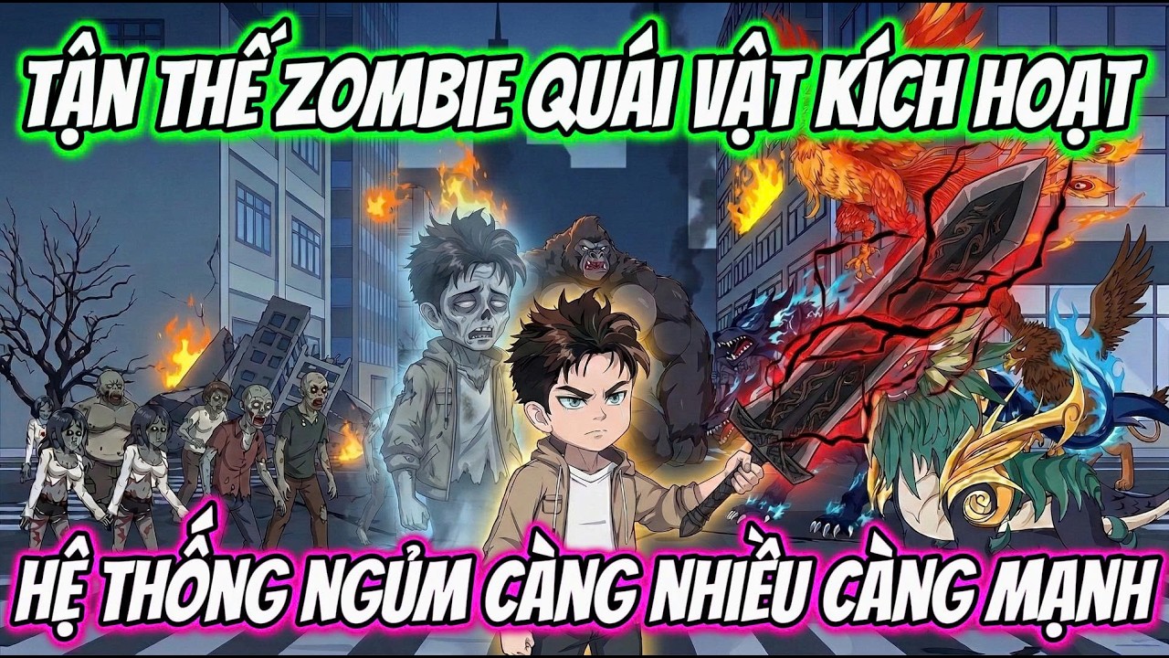 FULL Version | TẬN THẾ ZOMBIE QUÁI VẬT KÍCH HOẠT - HỆ THỐNG NGỦM CÀNG NHIỀU CÀNG MẠNH | Tiên Review