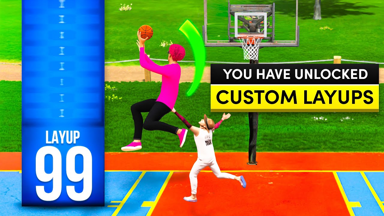 99 Layup Rating + Custom Layup Packages is INSANE on NBA 2K26