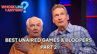 Best of unaired games & bloopers - PART 2 | Whose Line is it Anyway? | The CW Wealth