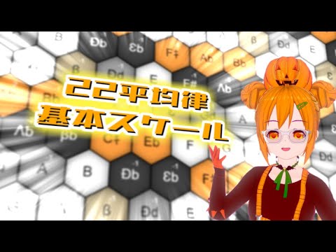 22平均律の基本スケール4種