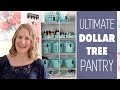 Ultimate Dollar Tree Pantry Organization!