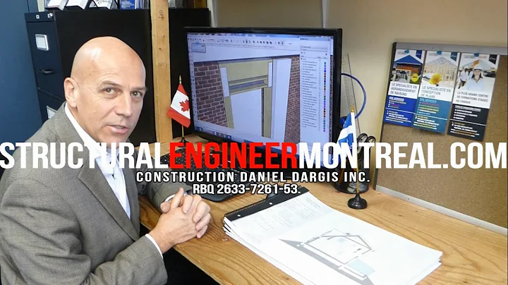 Structural Engineer in Montreal member OIQ – Inspections, Plans, Advises - Daniel Dargis, P. Eng.