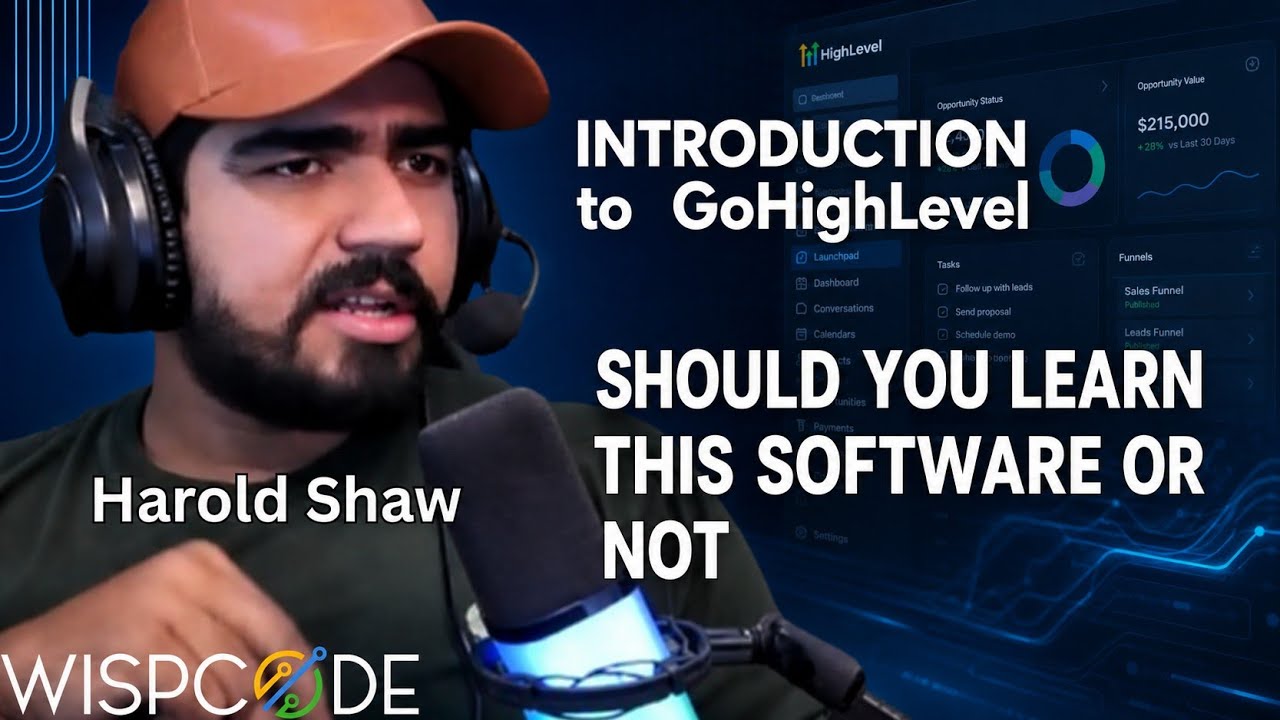 God Level Programming Lec 1 & 2 Intro to GoHighLevel | Should you Learn this software or not ...