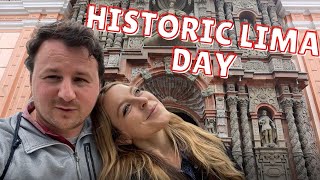 Historic Sites in Lima, Peru! Urban Ruins, Plaza de Armas, Catacombs, and More!