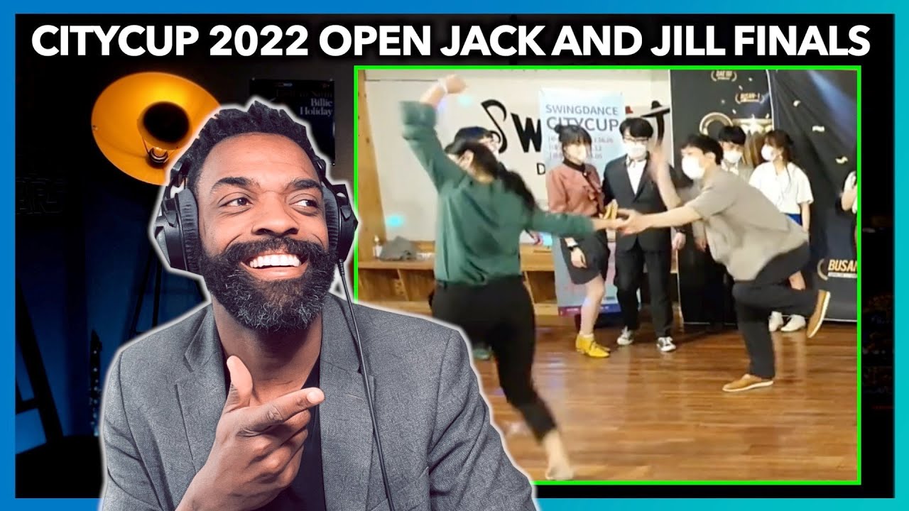 [DAEGU CITYCUP 2022]  Open Jack and Jill Finals reaction | Lindy Hop and Swing Dance