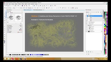 Creating and Using Textures in Corel® PHOTO-PAINT™ X7 Webinar