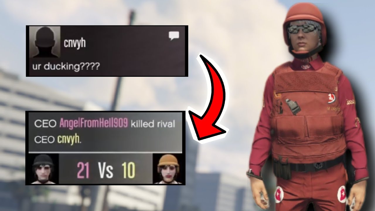 He Said I Was Ducking… Then I Ended Him 😳 | GTAV Online Freemode 