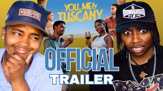YOU, ME, AND TUSCANY (Official Trailer) With HALLE BAILEY | KD & MJ REACT #trailer #new #hallebailey