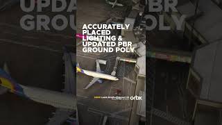 Orbx - EGNM Leeds Bradford Airport v2 for MSFS - Landing Soon! #shorts @OrbxOfficial