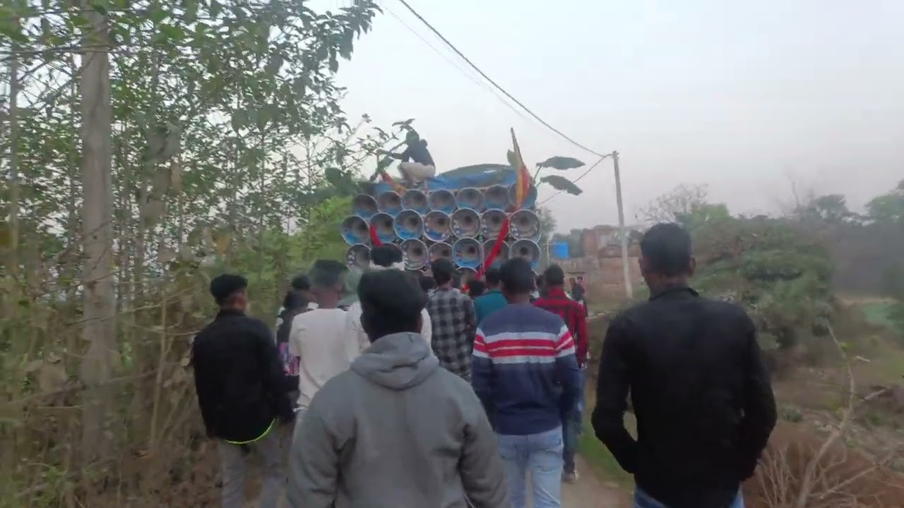 👉আরএনআর সাউন্ড 👿 সেই ভাইরাল গান বাজিয়ে রোডশো করছে দেখো #vairalvideo 