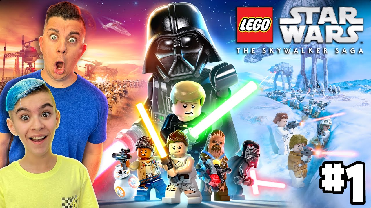 LEGO STAR WARS Сага о Скайуокерах! НОВАЯ НАДЕЖДА (часть 1)