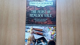 The Feast of Hemlock Vale Investigator Expansion EXPLAINED in less than 2 minutes! Arkham Horror LCG