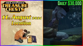 Treasure Chests Location 11th August 2021 !! - Cayo Perico Heist | GTA Online