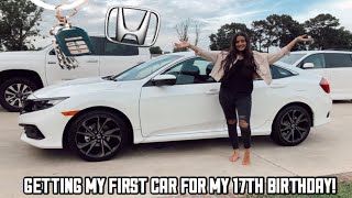 MY FIRST CAR SURPRISE for my 17th BIRTHDAY!!