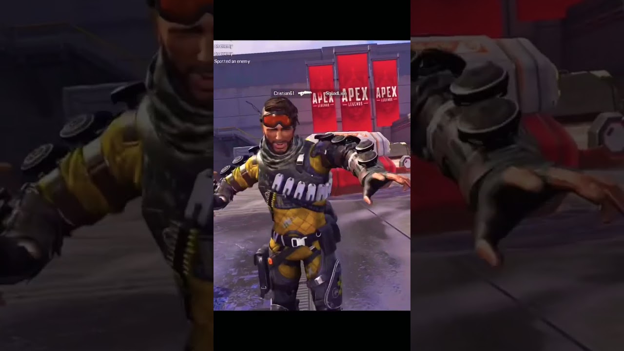 Mirage’s finisher in apex legends mobile 
