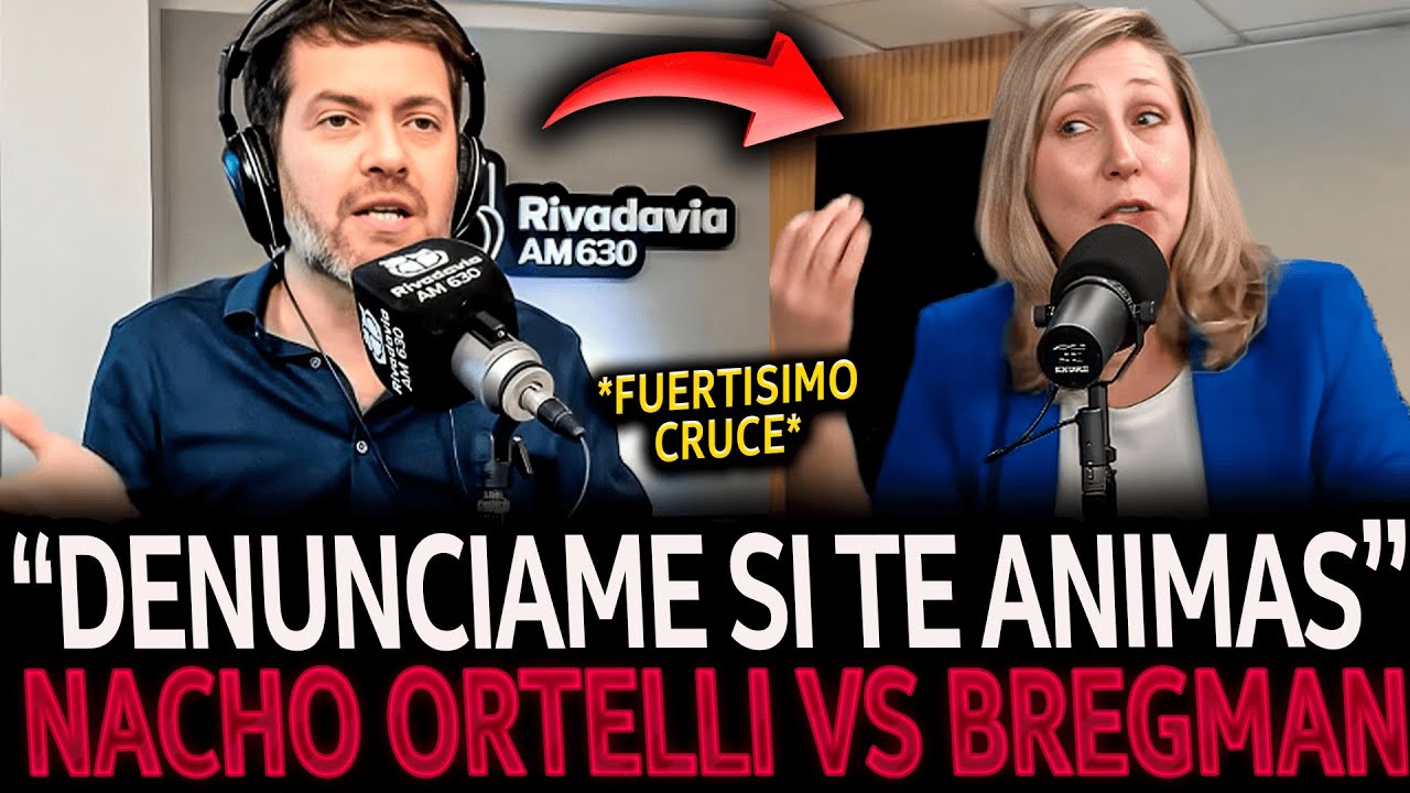 ¡PERIODISTA CASI SE VA a las MANOS con la ZURDITA DE BREGMAN! (FUERTE ...