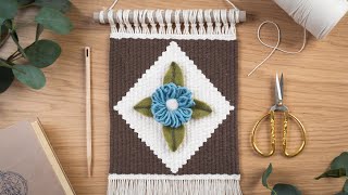 Cottagecore Flower WEAVING by Spruce & Linen 6,298 views 9 months ago 20 minutes