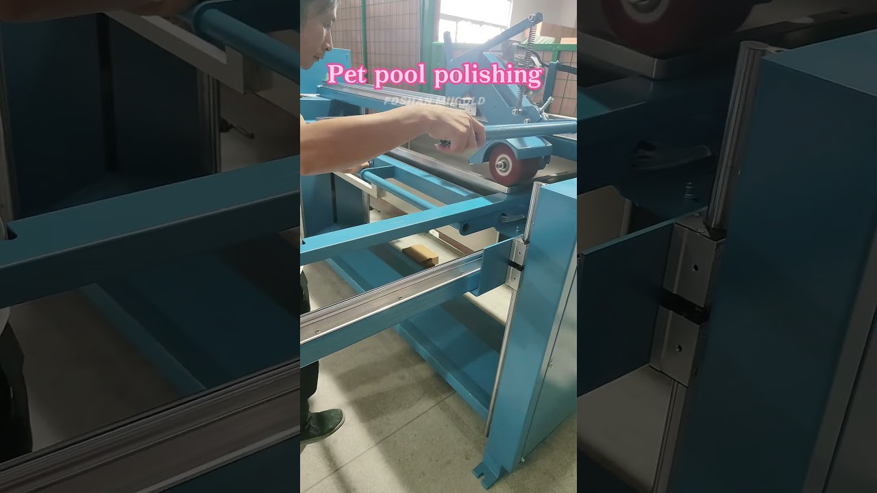 pet bath pool polishing machine 