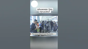 Oduuwwan Ijoo 19 12 2017 Etv Ebc Etv Afaan Oromoo Oduu Etv Afaan Oromoo Ethiopia 
