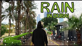 Rainfall in Dubai: A Rare Desert Deluge #dubai #dubaivlogs #rain #mumbaitodubai