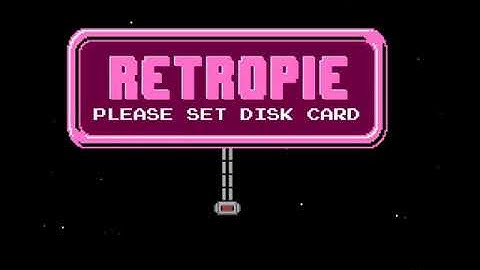Famicom Disk System Start Up Screen Retropie