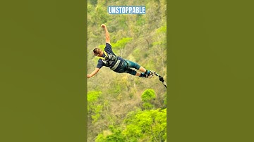 Unstoppable #bungee First Ever Bungee Jump! | POV Experience #BungeeJumping