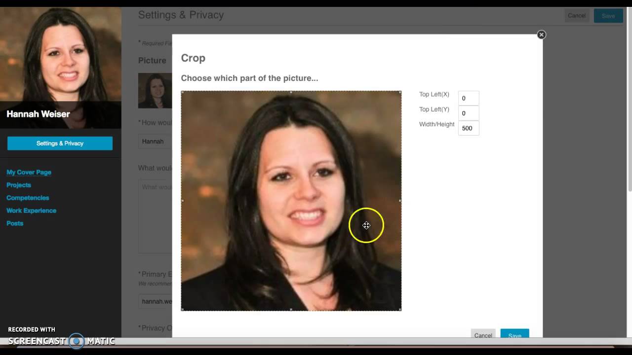 How to upload your picture in Blackboard UMass YouTube