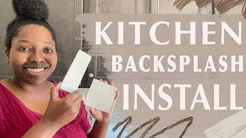 Zellige Tile Installation | Kitchen Backsplash