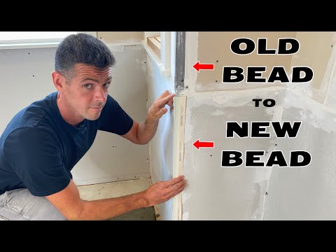 How To Corner Bead Half Tile Wall