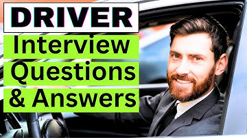 DRIVER Interview Questions & Answers(100% Success Rate For FRESHERS)