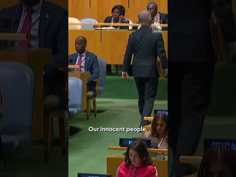 US delegate walks out during Iran president's UN speech