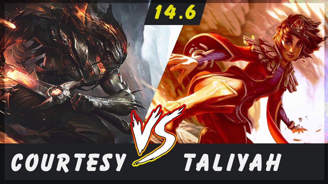 Courtesy - Yasuo vs Taliyah MID Patch 14.6 - Yasuo Gameplay
