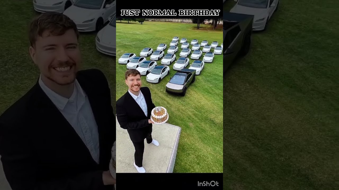 Mrbeast 40 Million Subscribers Cars 40million Viralvideo Viralshorts