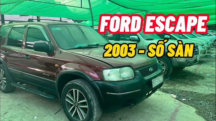 Đánh giá xe ford escape 2003