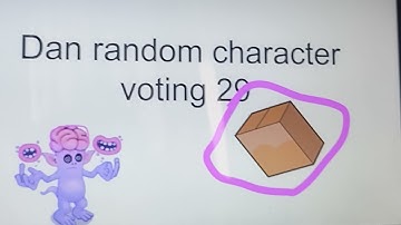 Dan random character voting 29