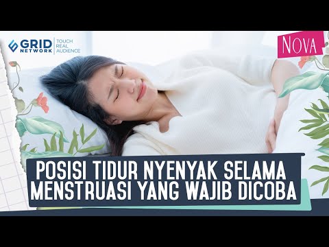 Posisi agar Tidur Nyenyak Saat Menstruasi